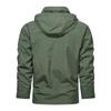 Camping Hiking Jacket Men Spring Autumn Outdoor Sports Breathable Coats Climbing Trekking Windbreaker Travel Waterproof Jacket Plus Size