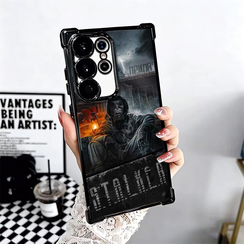 Крутой чехол для телефона с покрытием S-Stalker Game для Samsung Galaxy S24 S25 FE S26 Edge S23 Ultra S22 S21 Plus S20 Защита от падения с Airbag