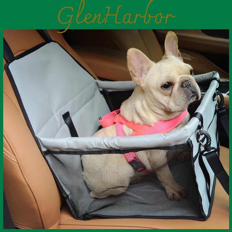 Dog Carrier Seat Cover Car Pet Transport Dog Carrier Car Folding Hammock Pet Carriers Bag For Small Dogs