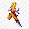 Patches For Clothes Bag Iron On Thermal Stickers Super Saiyan Goku Goku Gohan Pattern Washable Heat Transfer
