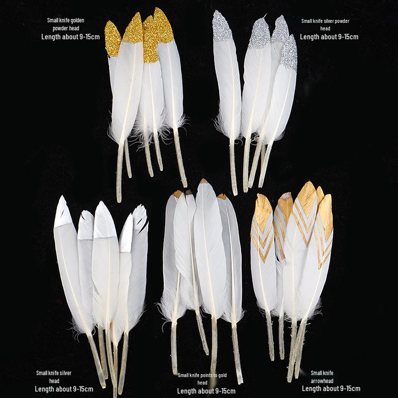 White Feathers for DIY Handmade Clothing & Jewelry Accessories