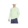 Comfortable Casual Fruit Print Crew Neck Sports Knit Long Sleeve T-Shirt Men Tops Teal FV3489-376