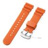 22mm Sport Silicone Watchband for Seiko Women Men Waterproof Diving Rubber Strap for Water Ghost Wrist Bracelet Accessories