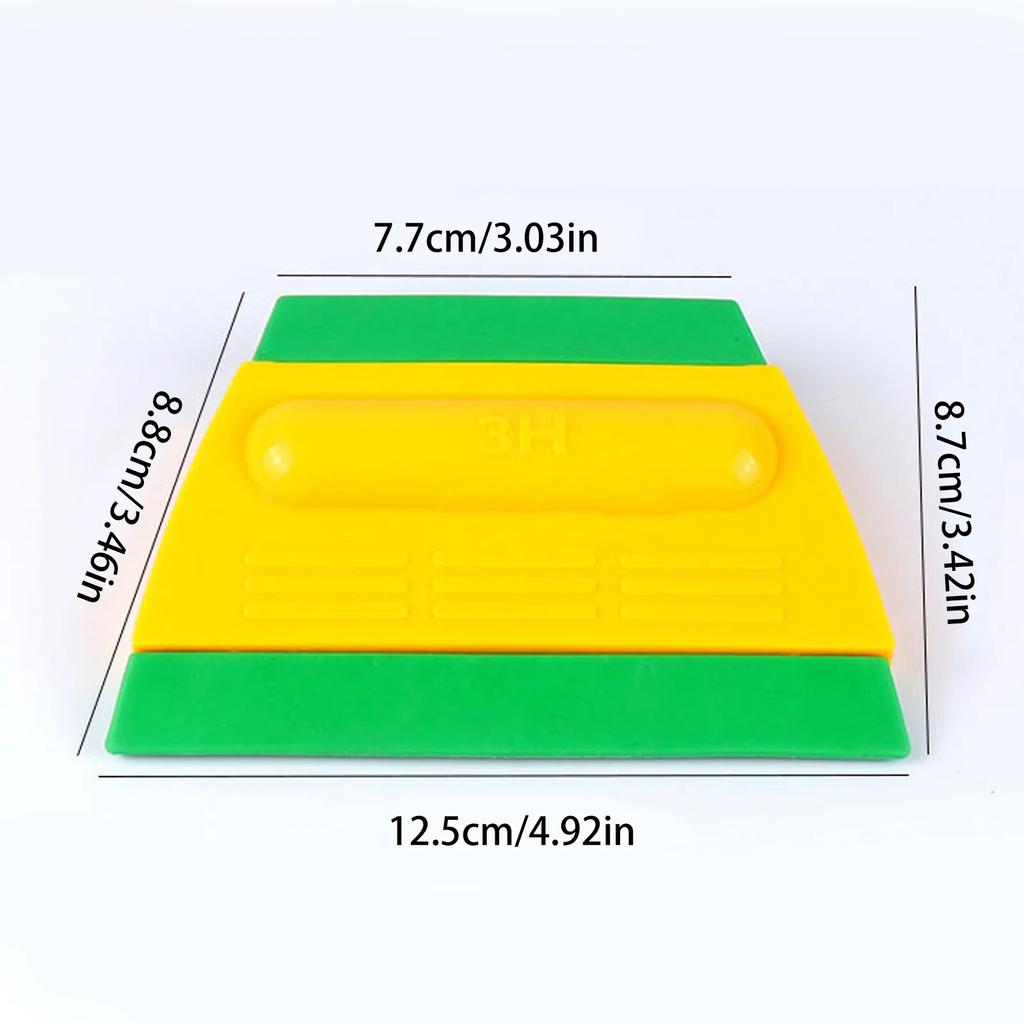 Мягкий резиновый скребок для автомобильной защитной пленки, установка скребка, инструмент для очистки окон, аксессуары для автомобильной тонировки