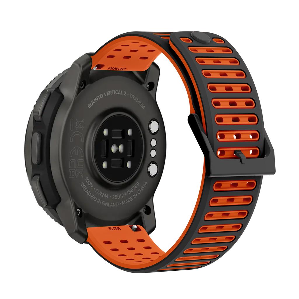 Силиконовый ремешок 22 мм для Suunto 5 9 Peak Pro/RACE S/Run/Ocean 1:1 Официальный ремешок для часов Suunto Vertical 2 Браслет