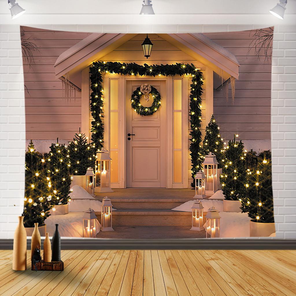 Веселая Рождественская елка, украшение для дома, гобелен, Рождественская комната, гостиная, украшение на стену, фоновая ткань