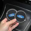 Горячие 2025 Горячие Для Ford Нового Автомобиля Подстаканник Держатели Нескользящий Алмазный Стразы Резиновый Коврик Для Ford Focus 2 MK1 MK3 Mondeo MK4 F