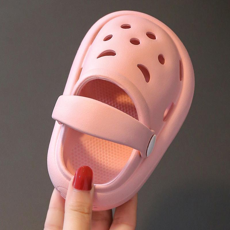 Детская обувь с отверстиями, мужские и женские сандалии и тапочки корейской версии, дышащая садовая обувь, летние сандалии и тапочки