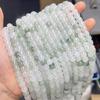 8/10мм Натуральный Тяньшаньский Нефрит Старой Формы Бусины - Ледяной Нефрит Камень Яблочные Бусины для DIY Ювелирных Изделий