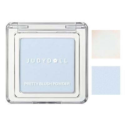 Пудра для щек Judy Doll, однотонная, 2 г (#52 Морская соль (Матовый, Эффект расширения))