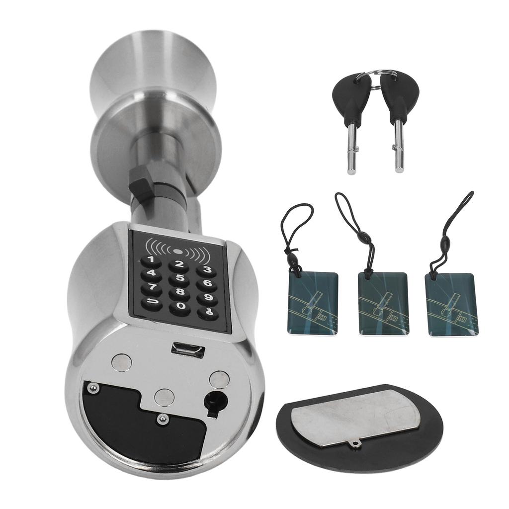 Умный замок 30 наборов паролей 200 наборов Механический ключ для разблокировки смарт-карты Электронный замок для