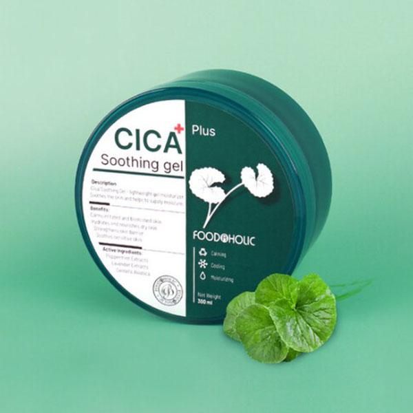FOOD A HOLIC Cica Plus Успокаивающий гель 300мл