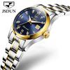 JINSHIDUN Brand Watch Heart Steel Automatic Mechanical Single Calendar Luminous Waterproof Women's Watch Women's Watch