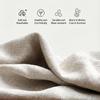 Singer B-Bad G-Gyal Cushion Cover Breathable Linen Pillow Cover Skin-Friendly Home Decor Pillowcase With Hidden Zipper