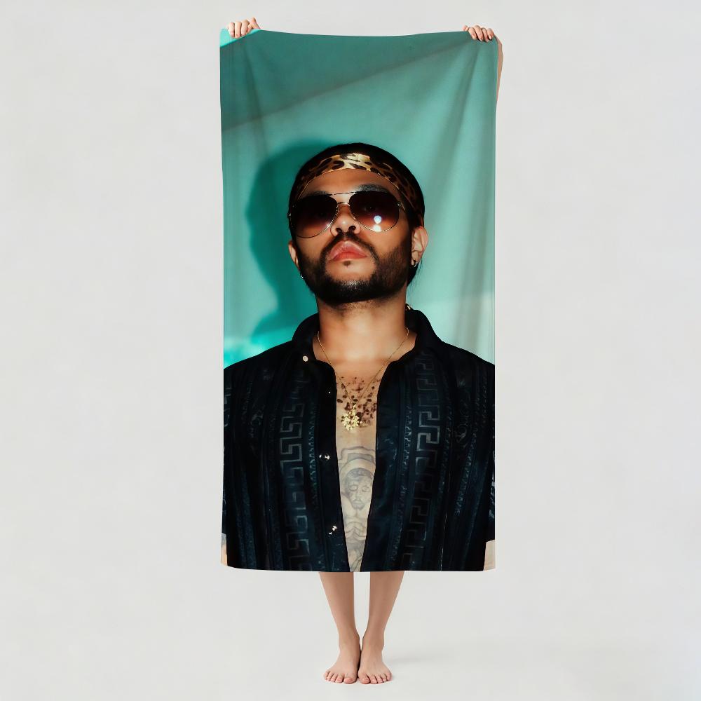 Канадский певец The W-Weeknd Полотенце Сушка Полотенце для Ванны Применимо для Легкого Плавания Кемпинга Йоги Пляжа На Открытом Воздухе