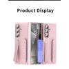 Ultra Thin Magnetic Stand Phone Case With Wrist Strap Galaxy Z Fold8 Fold7 Fold6 Fold5 Compatible PC Shell Screen