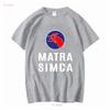 Matra Simca 1973 Логотип Американская Забавная Хлопковая Футболка Размер S 5xl Винтажный Стильный Топ Для Повседневной Носки Графический Стритвир