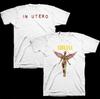 Футболка группы Nirvana In Utero размер s-5xl белая с коротким рукавом DO427 Унисекс Футболка