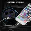 1x Car charging cup Car Charger Adaptor Cup charger With Voltage Current Display