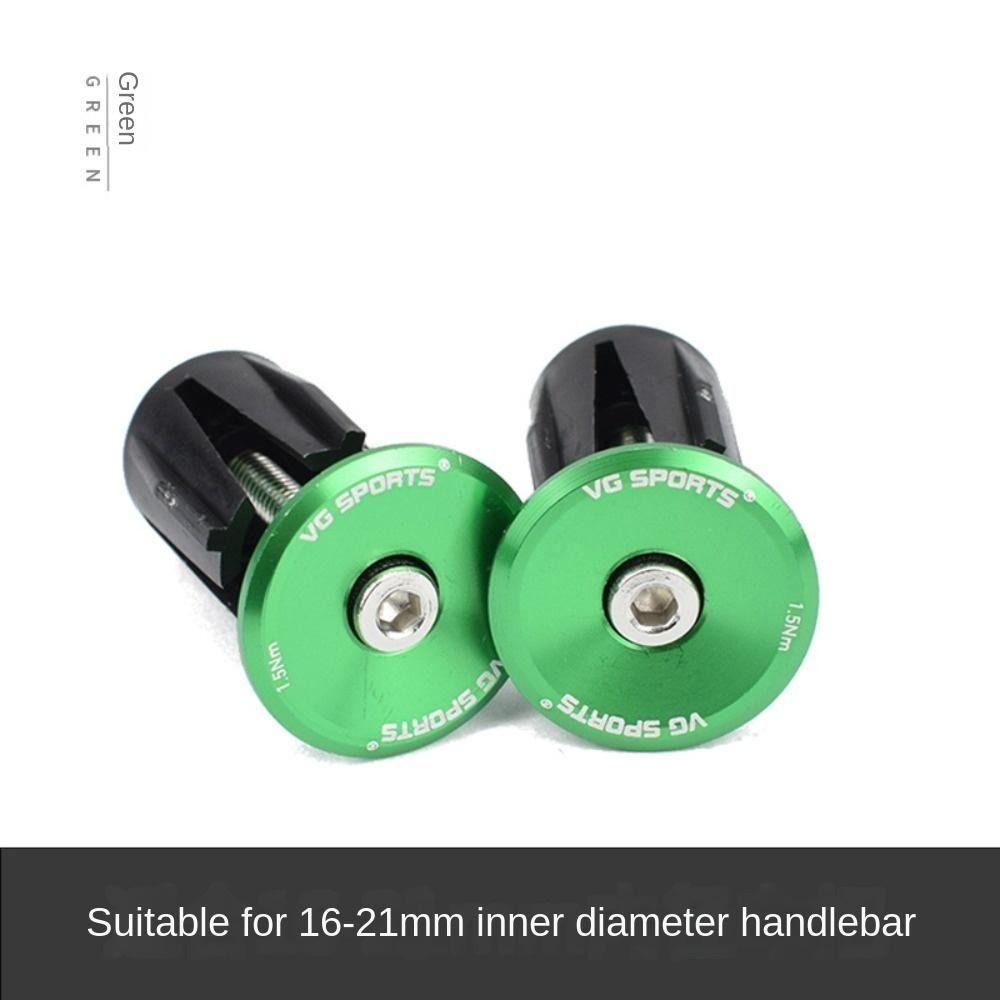 1 пара расширяющихся заглушек руля велосипеда Алюминий Цинк Цинковый сплав Заглушка торца руля Дорожный Горный велосипед