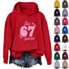 Women's Fashion Daily Versatile Casual Sweatshirts Long Sleeve Hooded Top Sweatshirts