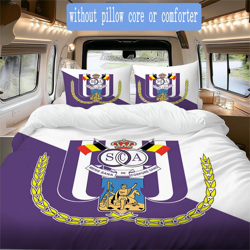 Anderlecht Print Pattern Bedding,Quilt Set Quilt Cover Pillowcase Home Birthday Gift (1*duvet cover+2*pillowcase,without core)ZSJT0917123
