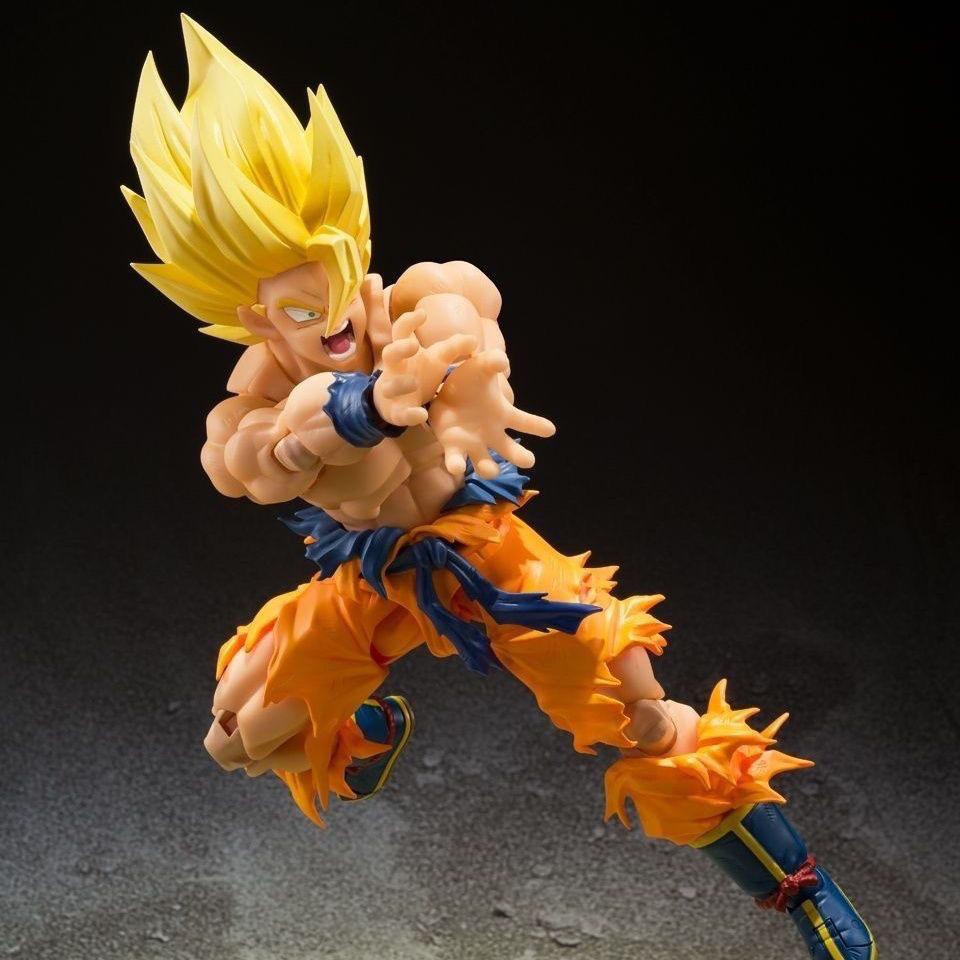 Аниме Dragon Ball Z SHF Сон Гоку Артикулированная Фигурка Коллекционные Игрушки 17см