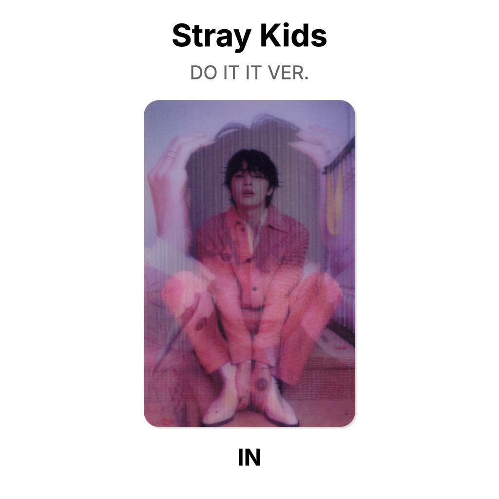 Stray Kids СДЕЛАЙ ЭТО ЭТО ВЕР. Официальная фотокарта