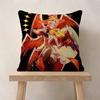 Anime H-Hazbin Hotel Lucifer Angel Pillow Cover Sofa Cushion Cover Home Room Decoration Children Gift