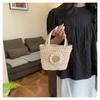 Trendy Mini Woven Tote Bag For Women Stylish Beach Vacation Accessory 2024