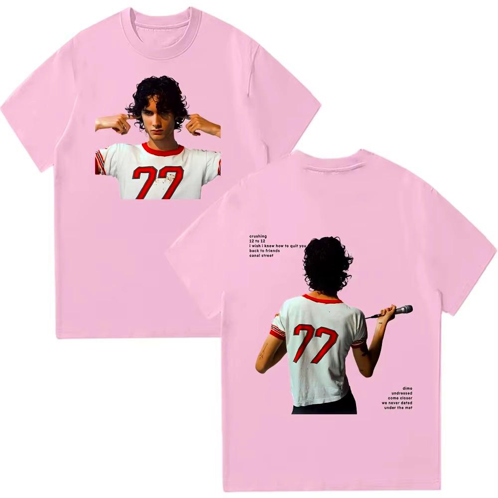 I Barely Know Her T-shirts Singer Graphic Y2K Cotton High Quality Short Sleeve Unisex  Fan Gift Top Autumn and winter innerwear