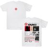 Rapper Duki 5202 Hip Hop T-shirts Vintage Casual Streetwear Duki Fan Merch Tee Unisex Cotton Breathable Clothing High Street Top