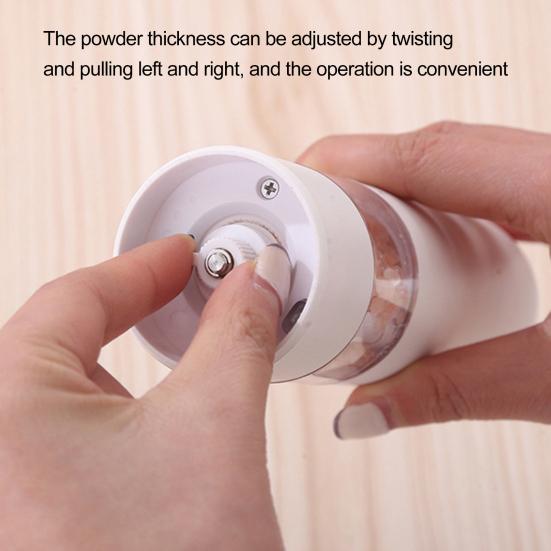 1 комплект 35 г электрическая мельница USB перезаряжаемая регулируемая грубость заправляемая электрическая мельница для соли и перца кухонный гаджет