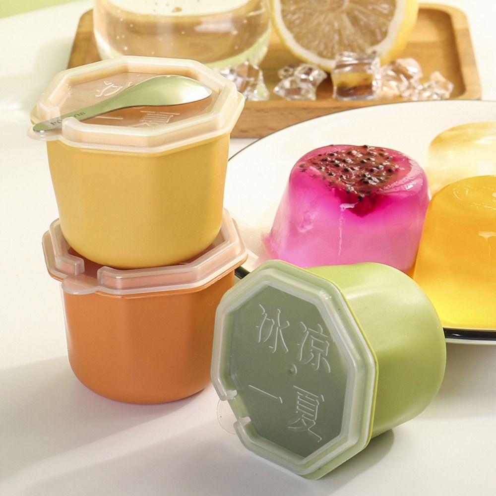 Polygon Ice Bucket With Lid Ice Cup Portable Ice Tray For DIY Ice Cream