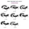 Qingdao Natural Long 3d D Curl Wink Winged Eyelash Extensions Faux Mink 14mm C D Curl Strip Eyelashes Russian Strip