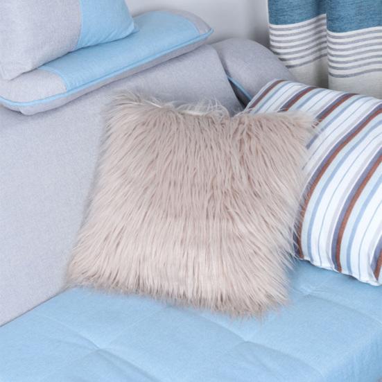 Мягкая плюшевая подушка, наволочка для спальни, декор гостиной