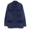 Kemit Tomorrowland Silk Blend Jacket 48 Navy TOMORROWLAND Men's Used