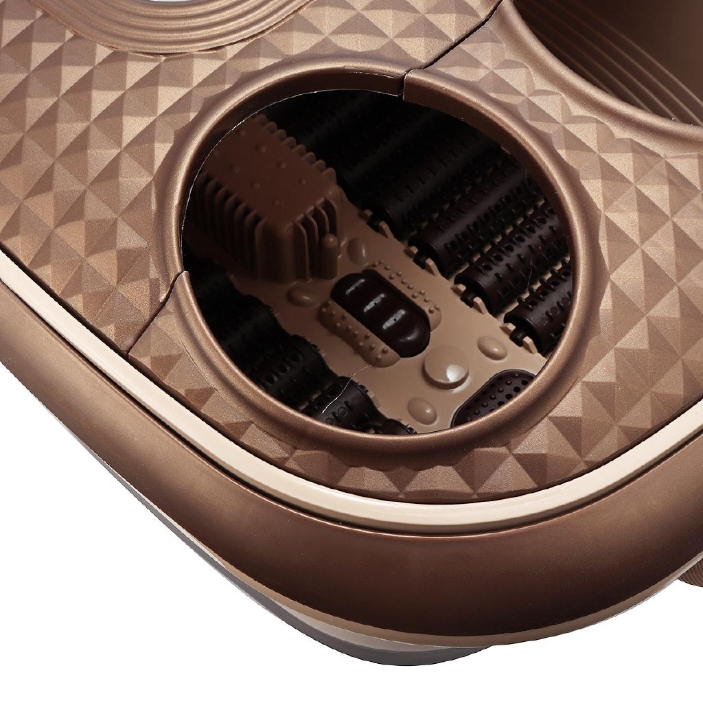 500W  Electric Foot Spa Bath Massager Rolling Vibration Heat Electric Oxygen Bubbles Foot Massage