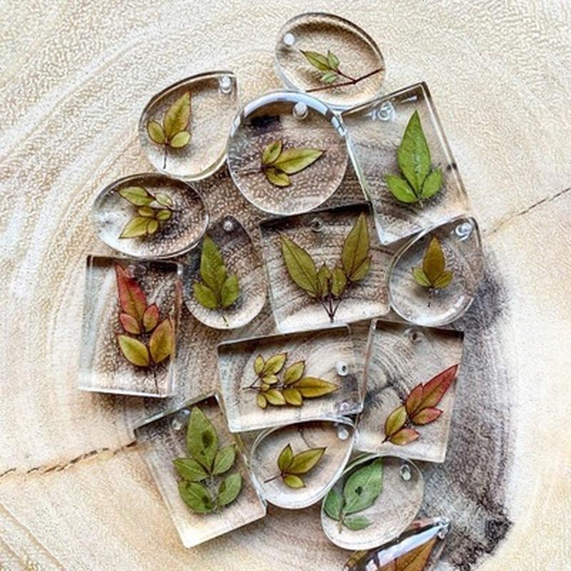 20 шт./компл. DIY брелок кулон литейная силиконовая форма комплект с брелками художественные ремесла инструменты для изготовления кристаллов эпоксидная смола плесень