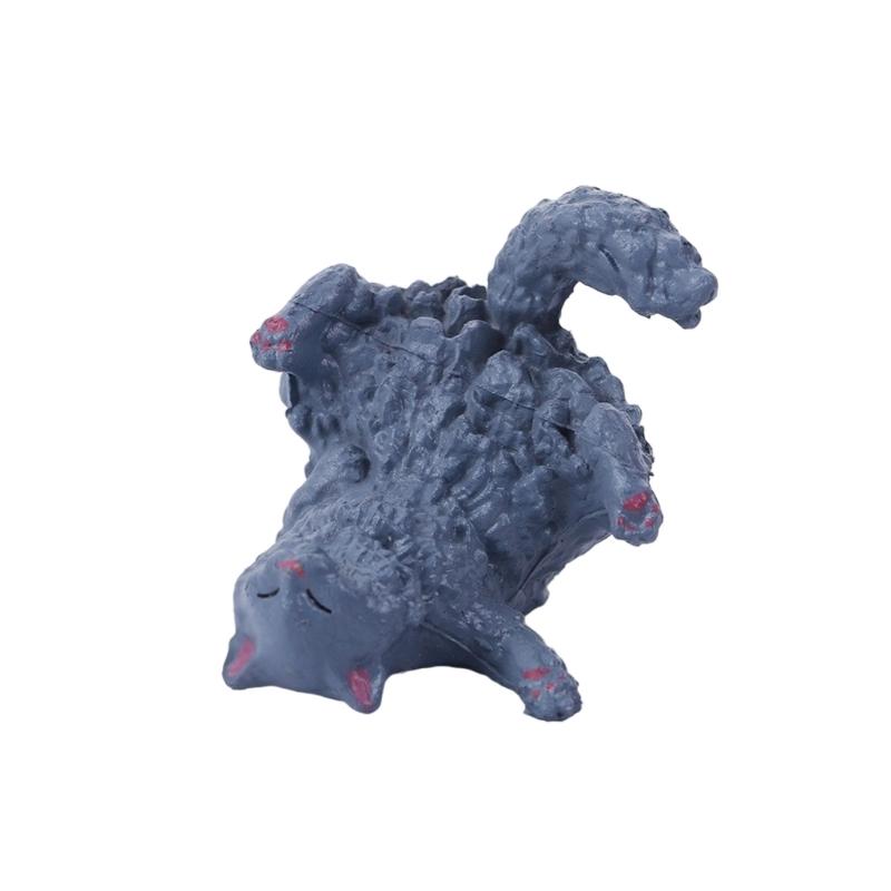 Tiny Cats Sculpture Elegant Miniature Decors For Workspaces Shelf Display Pet Lover Gift Quality Resin Craft Figurine