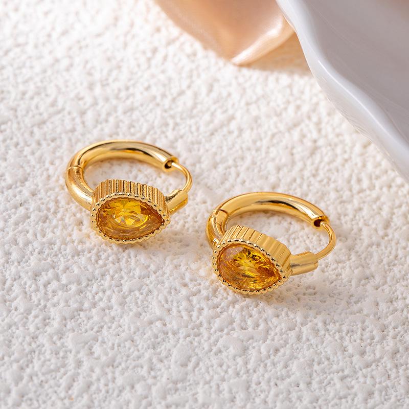 Высококачественные серьги-звезды из нержавеющей стали с винтажными изумрудами и цирконами