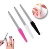 10 шт. двухсторонние маникюрные пилочки для ногтей, инструменты для маникюра и педикюра, инструменты для дизайна ногтей, металлическая пилочка для ногтей унисекс