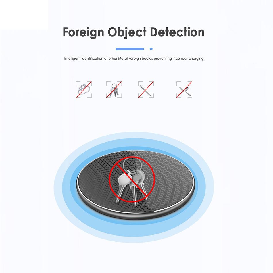 VAORLO Беспроводное зарядное устройство 20 Вт 15 Вт для быстрой зарядки iPhone 11 Xs Max X XR 8 Plus, панель для быстрой зарядки для Samsung Note 9 Note 8 S10 Plus