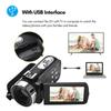 1080P DV Camera 30MP 18X Digital Zoom 3.0in   Screen   HD Camcorder with Remote Control and 2 Batteries