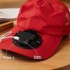 Breathable Summer Fan Sunhat Mesh Baseball Cap Cooling Technology Fishing Hat  Hot Weather