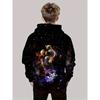 Толстовка с капюшоном Starry Sky Astronaut, модный топ с длинными рукавами для мальчиков, удобная и инновационная спортивная рубашка для отдыха на открытом воздухе на весну, осень и зиму