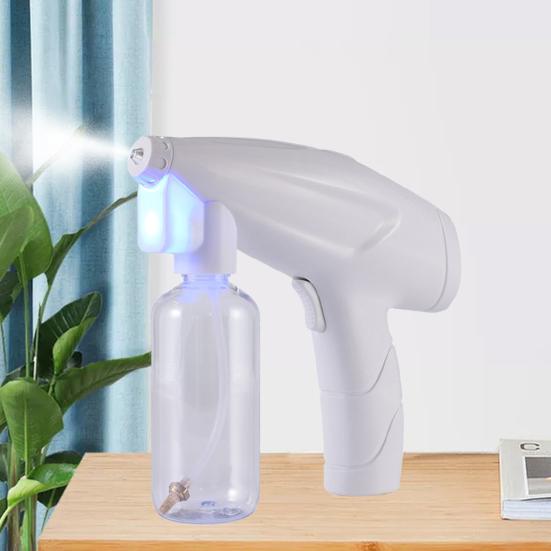 Беспроводной распылитель с синим светом, перезаряжаемый паровой инструмент, электрическая машина для тумана для общественных мест