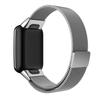 Совместим с Xiaomi Smart Band 7 Pro: Миланский ремешок из нержавеющей стали с магнитной застежкой на три бусины.