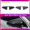 Car Side Rearview Mirror Cover Caps For Lexus IS ES GS LS CT RC F-Sport IS200 IS250 IS300 IS350 2014-2020 Add On Mirror Covers