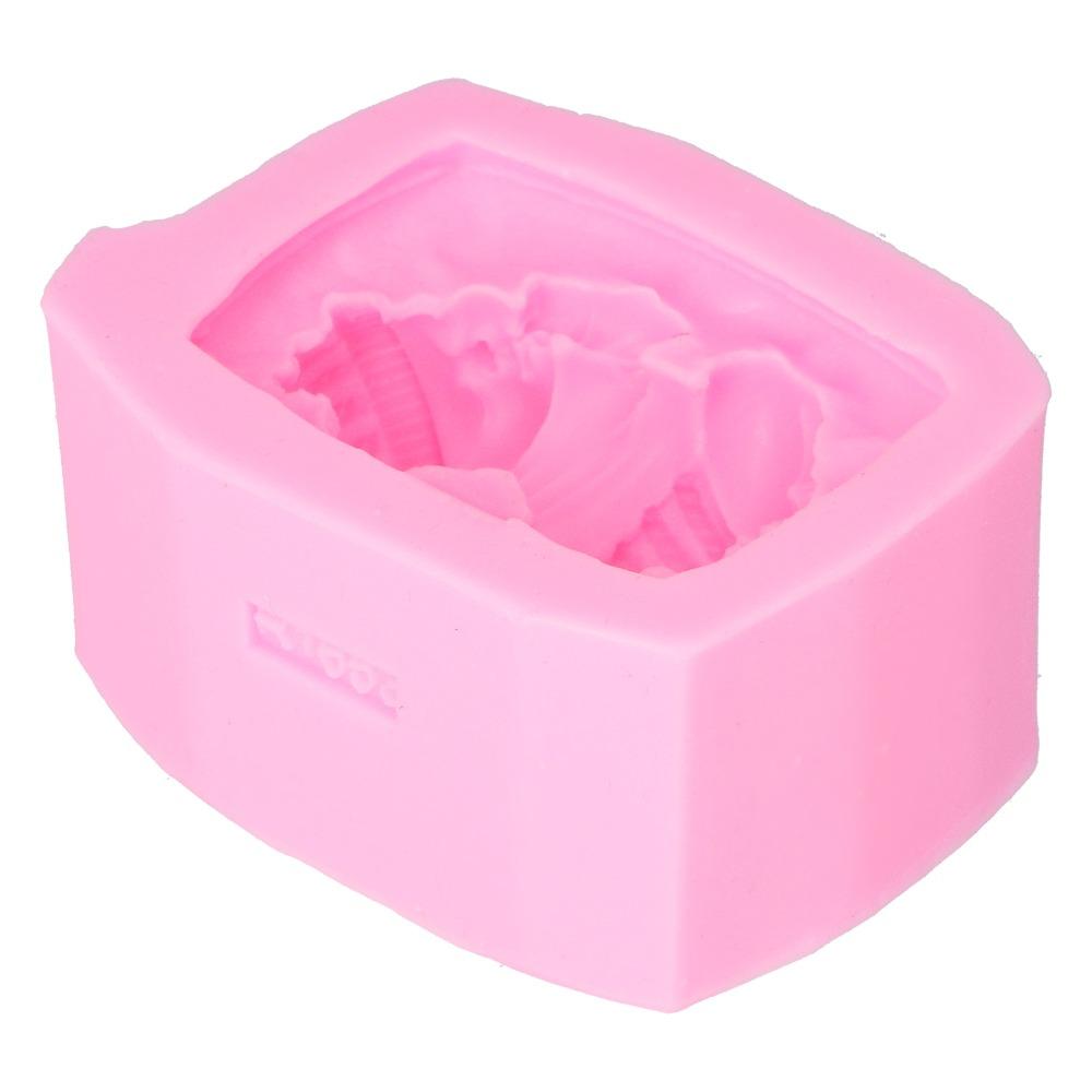 Non-Stick Baby Silicone Mold Flexible 3D Fondant Mold Durable Sleeping Baby Mold Fondant Cake